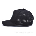 Laser Cut Hole Perforated Performance Hat